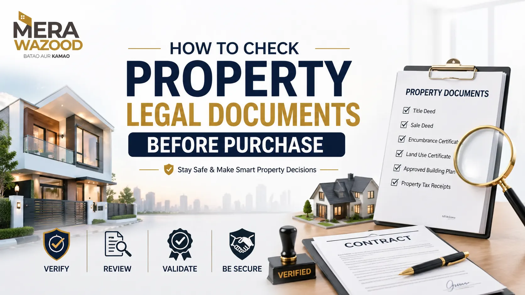 How to check property legal documents before purchase