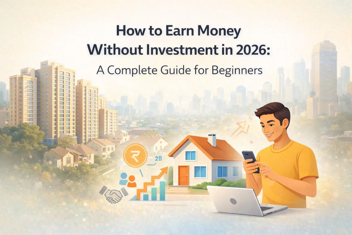 how to earn money without investment